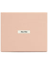 Materasse Nappa Leather Card Wallet Gold - MIU MIU - BALAAN 8