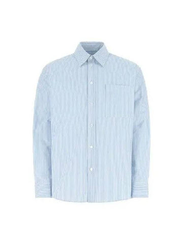 Striped long sleeve shirt blue 720688 V2AQ0 - BOTTEGA VENETA - BALAAN 1