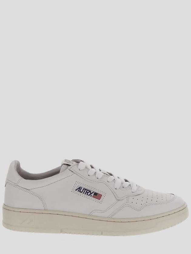 Medalist Goatskin Low Top Sneakers White - AUTRY - BALAAN 2