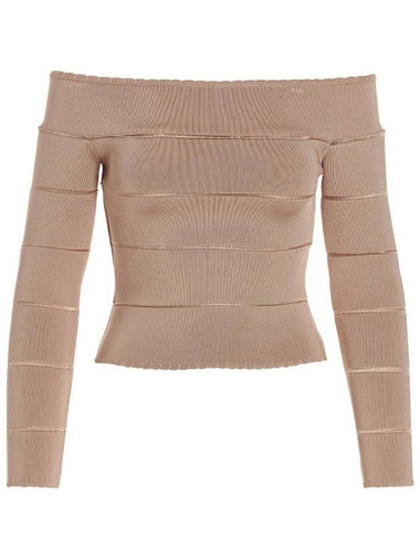 Alexandre Vauthier Off-Shoulder Top - ALEXANDRE VAUTHIER - BALAAN 1