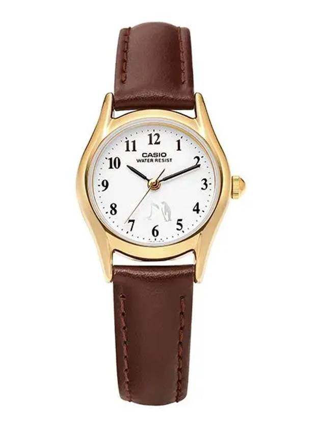 Watch LTP 1094Q 7B6RDF LTP 1094Q 7B6 Penguin Analog College Scholastic Ability Test Watch Women’s Leather Watch - CASIO - BALAAN 2