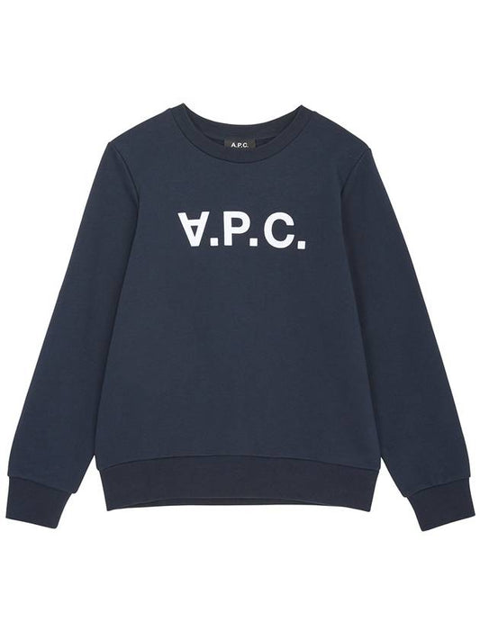 VPC Logo Sweatshirt Navy - A.P.C. - BALAAN 2