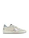 Ball Star Blue Tab Low Top Sneakers White - GOLDEN GOOSE - BALAAN 1