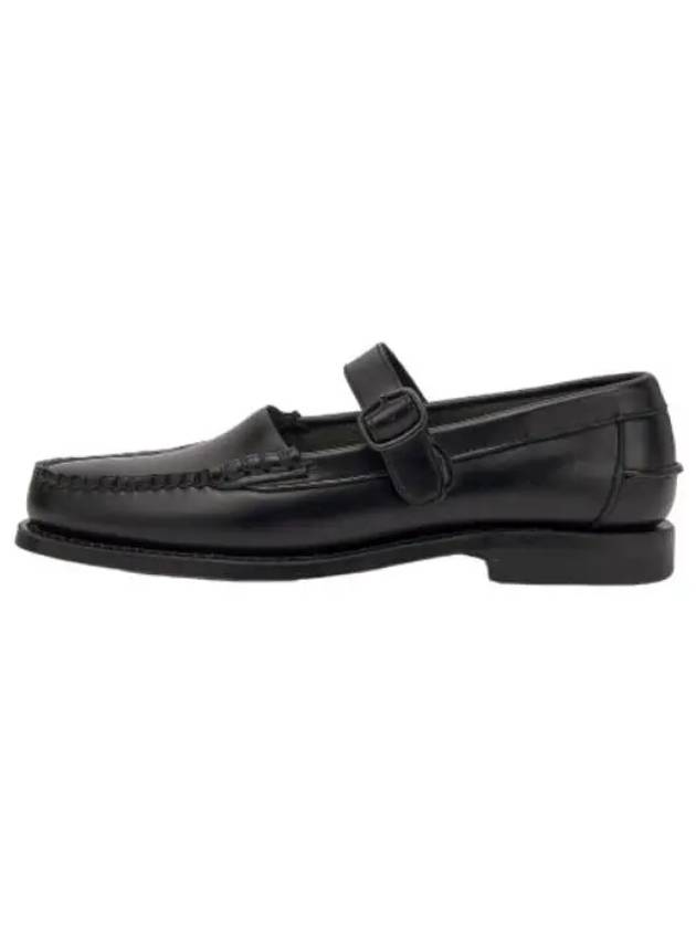 blanker mary jane loafers black flats shoes - HEREU - BALAAN 1