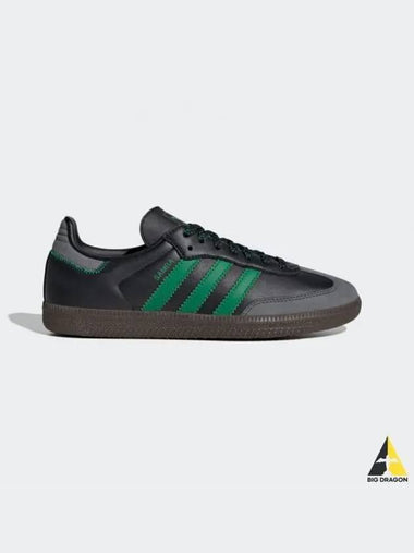 SAMBA ORIGINAL WOMEN S CBLACKGREENGRESIX - ADIDAS - BALAAN 1