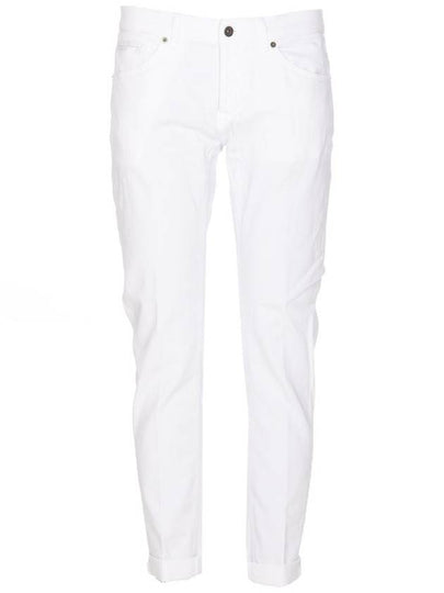 Denim Straight Pants UP232 BS0030U PTD 000 WHITE - DONDUP - BALAAN 2