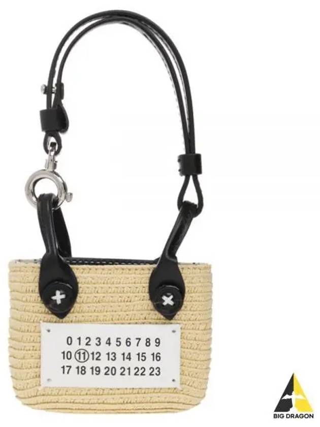 Women s Mini Straw Pouch Bag Beige SA1VL0006 P5391 - MAISON MARGIELA - BALAAN 1