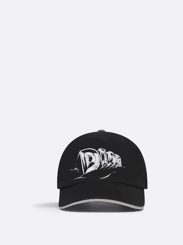 Astero Signature Ball Cap Black - DIOR - BALAAN 3