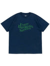 EDS WAVE T SHIRTS DARK BLUE - POLYGRAM - BALAAN 1