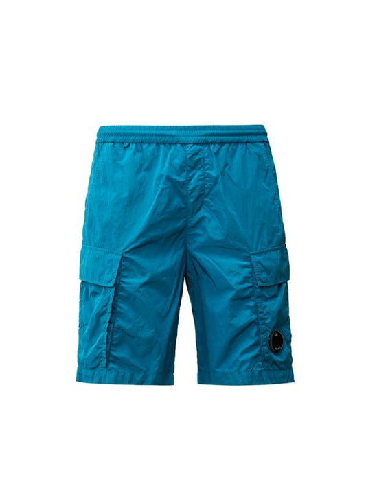 Chrome R Bermuda Shorts Blue - CP COMPANY - BALAAN 2