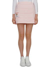 Women's Padded H-Line Skirt Pink - HORN GARMENT - BALAAN 1