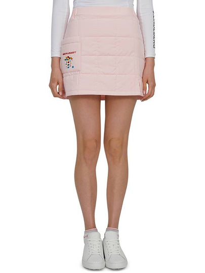 Women's Padded H-Line Skirt Pink - HORN GARMENT - BALAAN 2