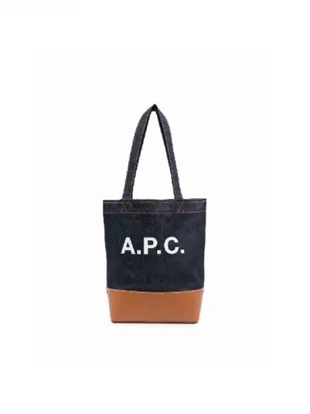 Logo printing denim tote bag 270157 - A.P.C. - BALAAN 1