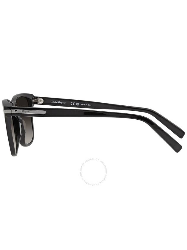 Eyewear Square Acetate Sunglasses Black - SALVATORE FERRAGAMO - BALAAN 4