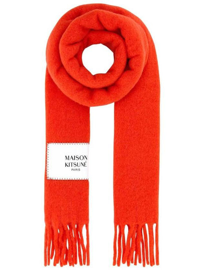 Baby Alpaca Muffler Red - MAISON KITSUNE - BALAAN 2