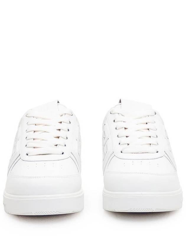 G4 Leather Low Top Sneakers White - GIVENCHY - BALAAN 3