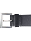 Leather Belt Black Black - PRADA - BALAAN 8