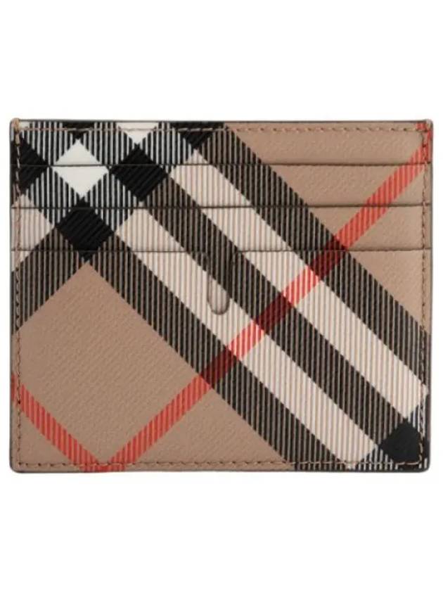 tall check card case men s wallet - BURBERRY - BALAAN 1