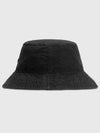 Face Patch Bucket Hat Black - ACNE STUDIOS - BALAAN 3