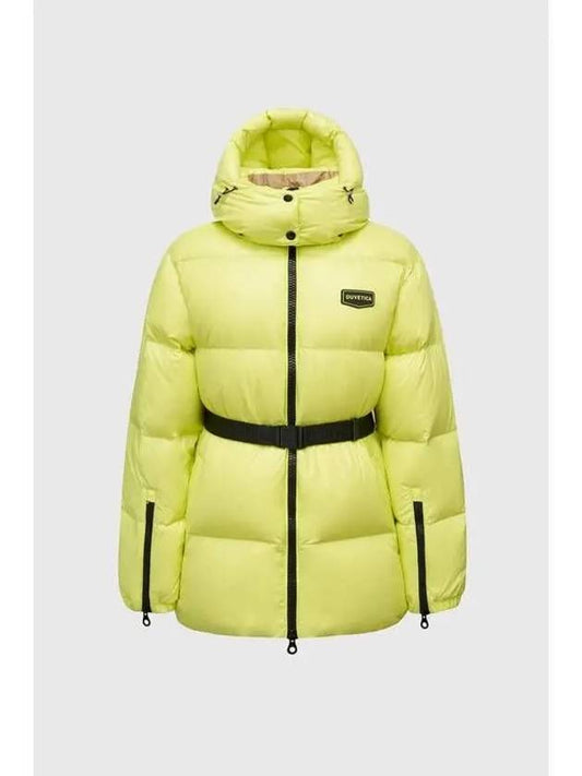 Aloro Yellow Women s Outerwear - DUVETICA - BALAAN 1