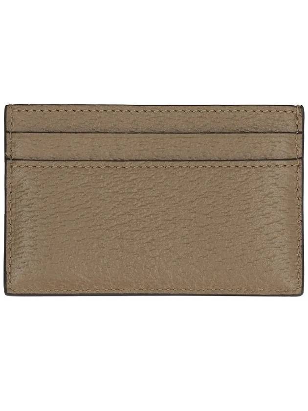 GG Marmont Logo Card Wallet Taupe - GUCCI - BALAAN 3