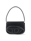 1DR Nappa Leather Shoulder Bag Black - DIESEL - BALAAN 2