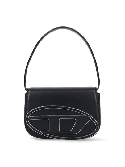 1DR Nappa Leather Shoulder Bag Black - DIESEL - BALAAN 2