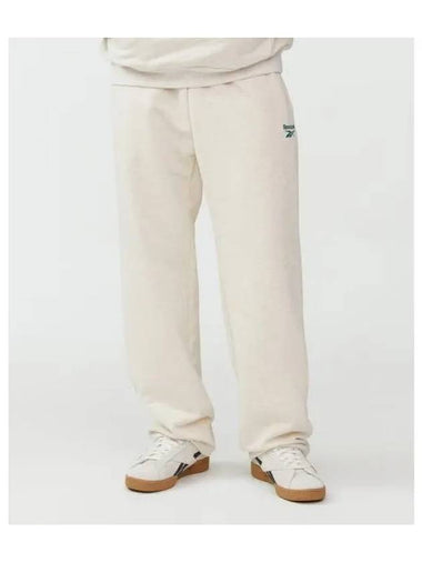 Vector loose fit straight sweatpants beige - REEBOK - BALAAN 1