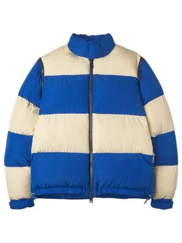 Classic padded bomber jacket white blue padding - SUNNEI - BALAAN 1