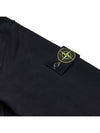 Logo Cotton Zip-Up Hoodie Black - STONE ISLAND - BALAAN 11