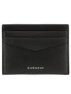 Leather Logo Card Wallet Black - GIVENCHY - BALAAN 2