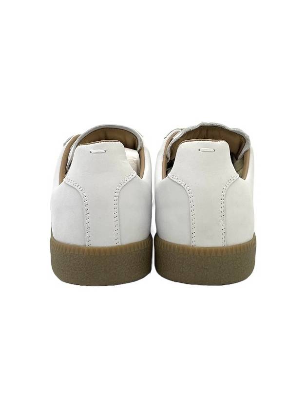 Men's Replica German Army Paint Low Top Sneakers White - MAISON MARGIELA - BALAAN 5