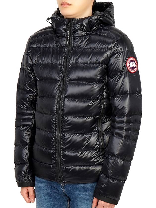 Crofton Hooded Down Padding Jacket Black - CANADA GOOSE - BALAAN 4