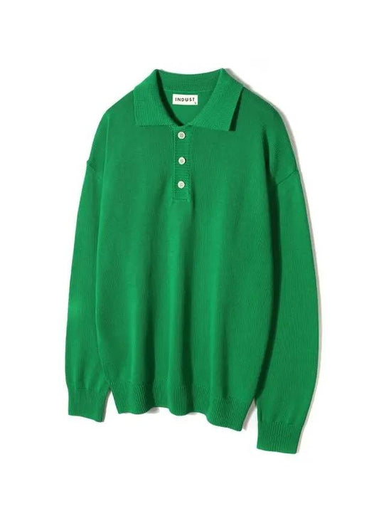 rial Poly Button Collar Green - INDUST - BALAAN 2