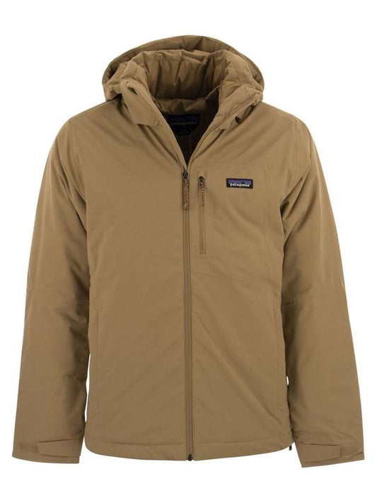 Men's Insulated Quandary Hooded Jacket Grayling Brown - PATAGONIA - BALAAN 2
