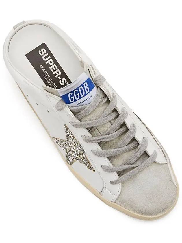 Super-Star Sabot Grey White - GOLDEN GOOSE - BALAAN 5