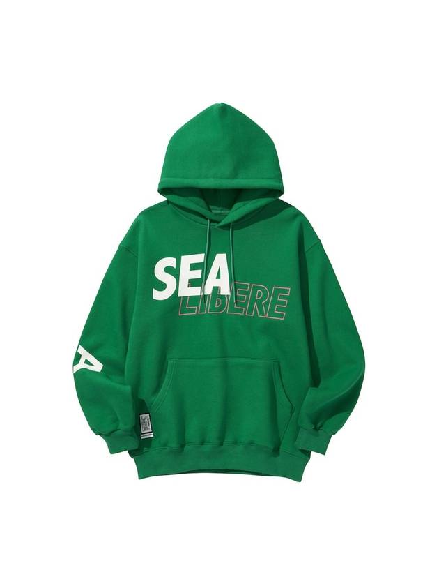 Pullover Hoodie Green - LIBERE - BALAAN 2