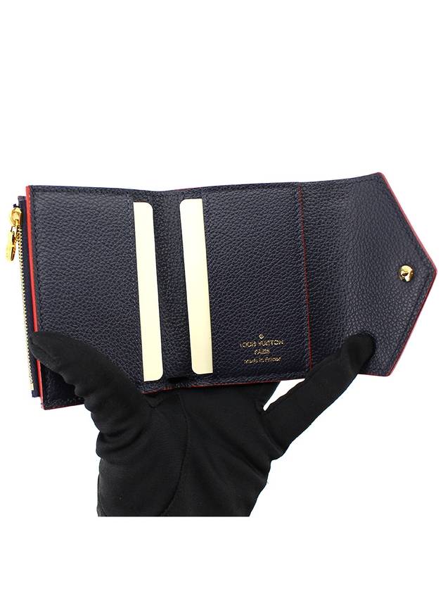 Joy Halfwallet Navy Red - LOUIS VUITTON - BALAAN.