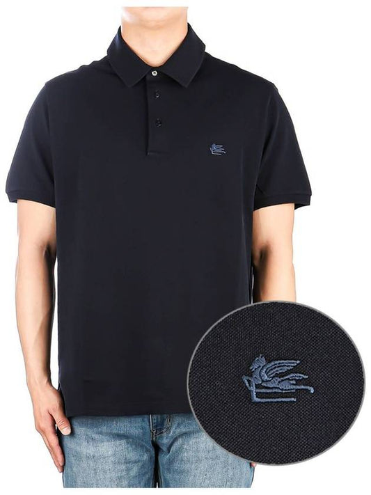 Men's Collar Short Sleeve T-Shirt 1Y141 9292 200 - ETRO - BALAAN 2