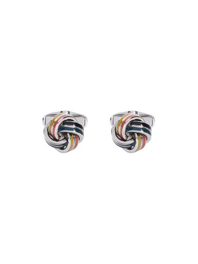 24FW Paul Smith Cuff Link Tie Holder M1ACUFF NKNOT 96 ARTIST STRIPE - PAUL SMITH - BALAAN 2