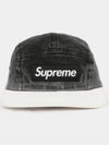 SS24H26 BLACK pigment two tone camp cap - SUPREME - BALAAN 3