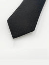 Faconnee H Tie Black - HERMES - BALAAN 6