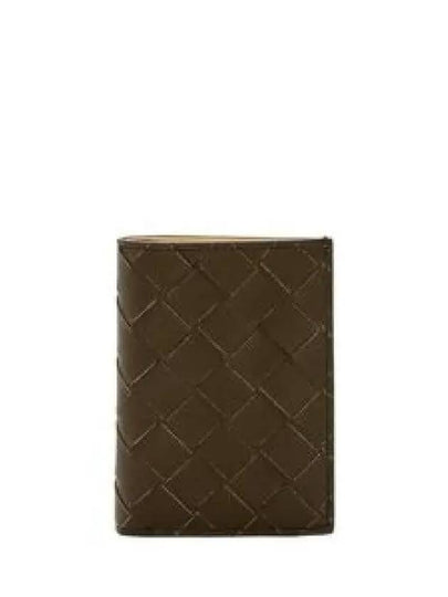 Intrecciato Leather Card Wallet Brown - BOTTEGA VENETA - BALAAN 2