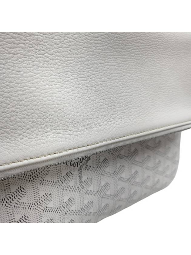 White color Saint Marie MM clutch bag - GOYARD - BALAAN 8