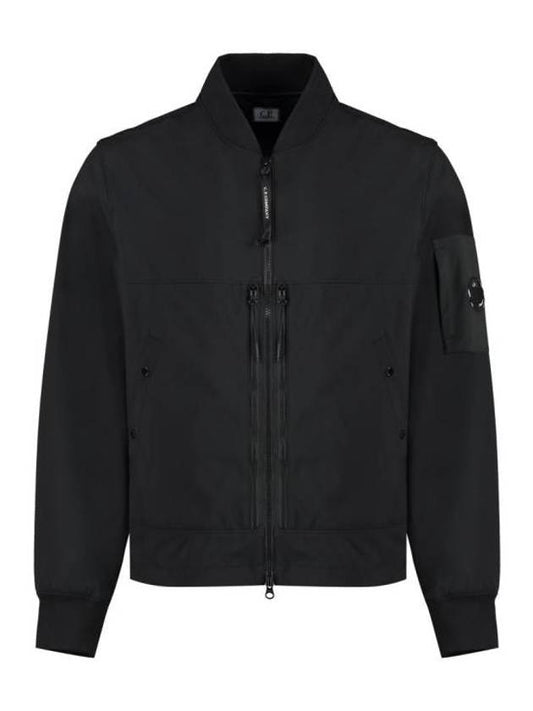 Shell-R Bomber Jacket Black - CP COMPANY - BALAAN 1