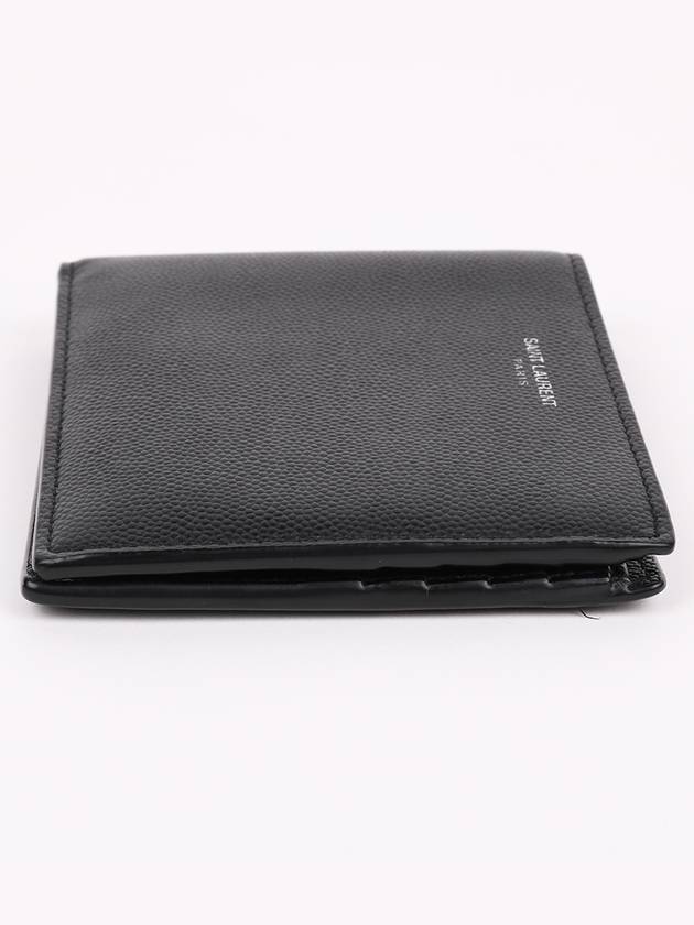 Black Classic Logo Men s Bicycle Wallet 396307 - SAINT LAURENT - BALAAN 5