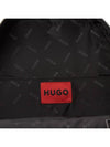 Logo Print Backpack Black - HUGO BOSS - BALAAN 8