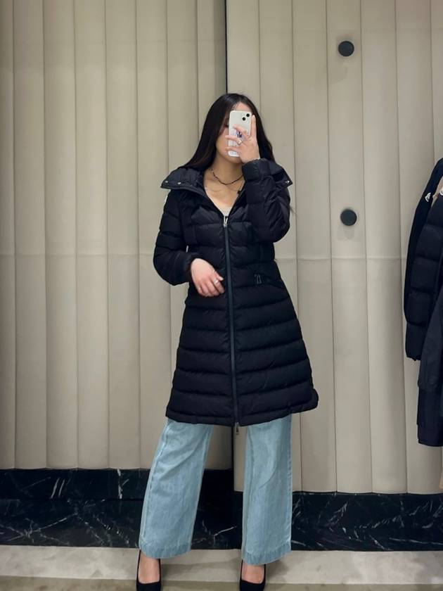 Moncler Down Coat Flammette Women s Black - MONCLER - BALAAN 5