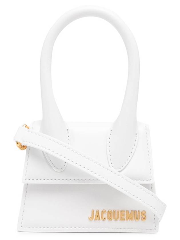 Le Chiquito Mini Tote Bag White - JACQUEMUS - BALAAN.