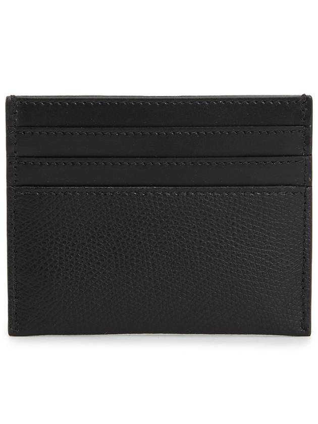 FF Diamond Card Wallet Black - FENDI - BALAAN 3